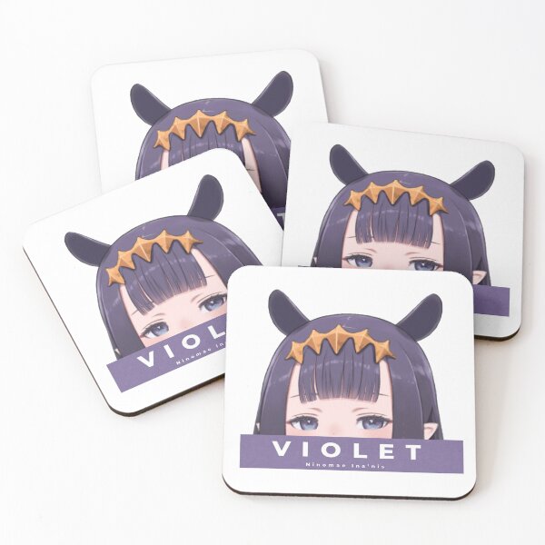 Item preview, Ninomae Ina'nis Violet designed and sold by Ominomino.