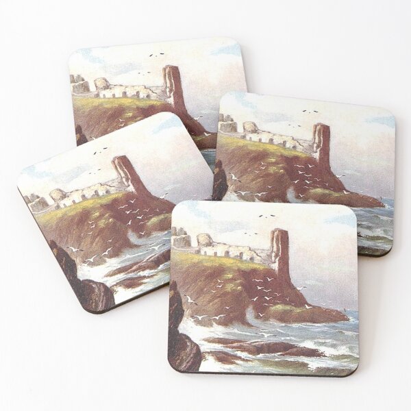 Item preview, Vintage Illustration of St Andrews Castle designed and sold by yourscotland.
