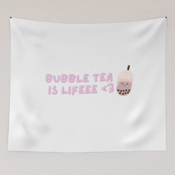 Item preview, Bubble Tea is Life <3, Boba is Life - Cute Bubble Tea Lovers designed and sold by Teetee94.