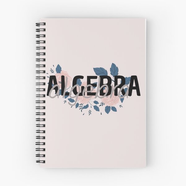 Item preview, ALGEBRA SUBJECT with FLOWERS / BACK TO SCHOOL designed and sold by alessialexx.