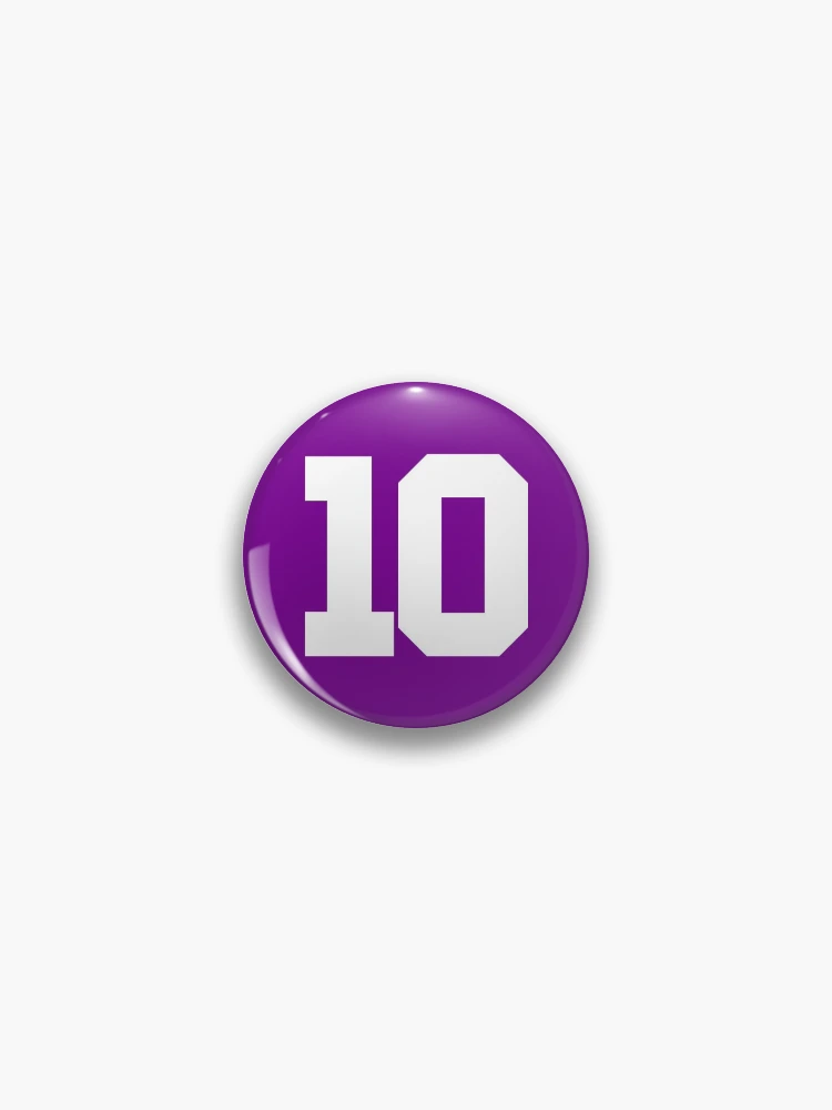 Number 10 Sports Purple