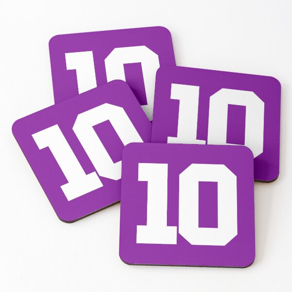 Item preview, Number 10 Sports Purple designed and sold by Shariss.