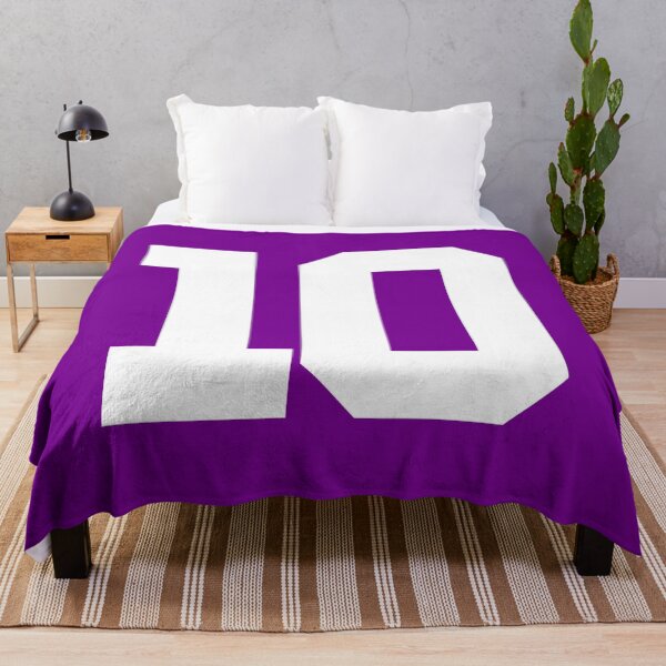 Item preview, Number 10 Sports Purple designed and sold by Shariss.