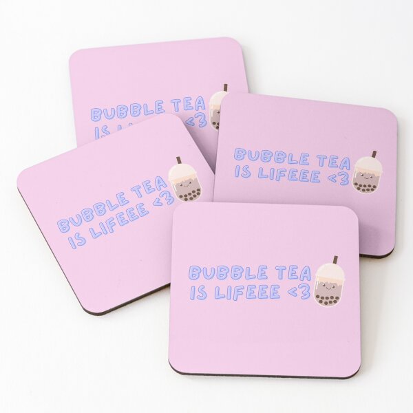 Item preview, Bubble Tea is Life <3 Pink, Boba is Life - Cute Bubble Tea Lovers designed and sold by Teetee94.