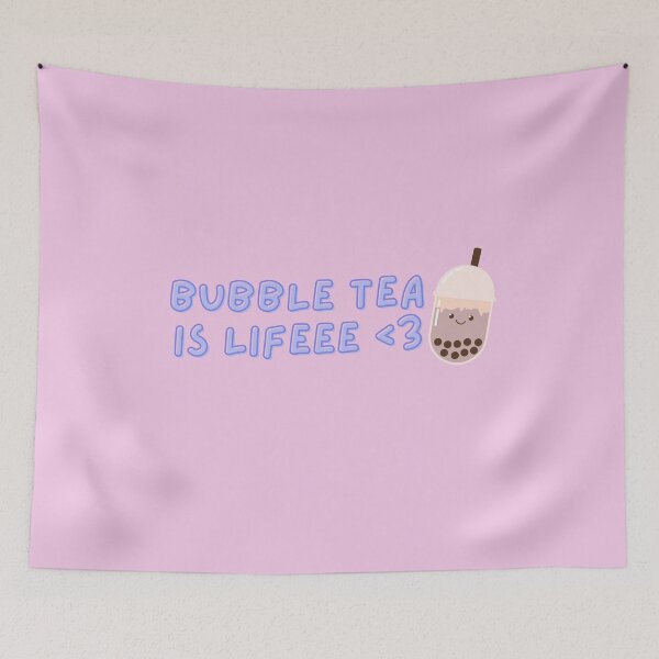 Item preview, Bubble Tea is Life <3 Pink, Boba is Life - Cute Bubble Tea Lovers designed and sold by Teetee94.