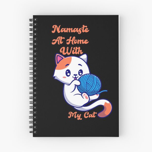 Item preview, Namaste At Home With My Cat  designed and sold by Dumebi BADDA.