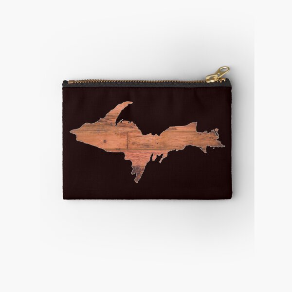 Item preview, Upper Peninsula of Michigan Wood Logo designed and sold by USAMeetsItaly.