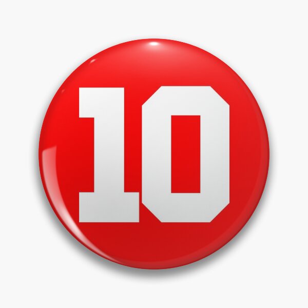 Item preview, Number 10 Sports Red designed and sold by Shariss.