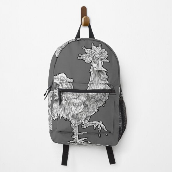 Item preview, Abstract Rooster Graphite Pencil Drawing designed and sold by elfeather.