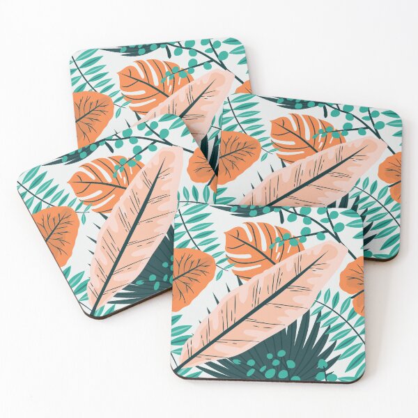 Item preview, Colorful Leaf Pattern designed and sold by Cute Bunny.