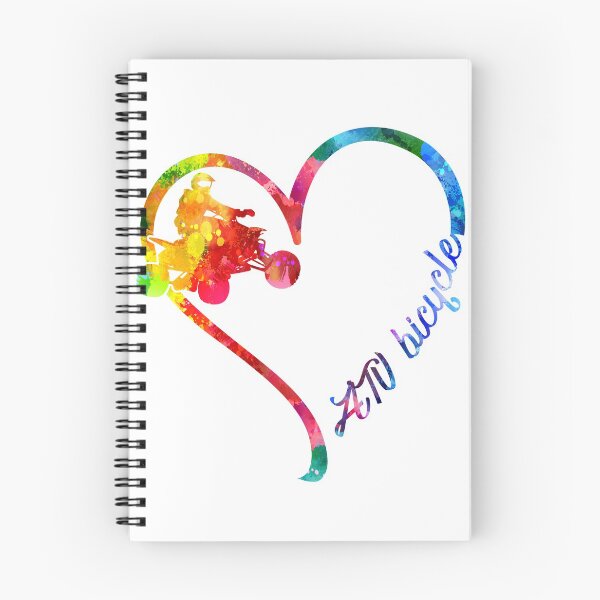 Item preview, ATV bicycle heart designed and sold by CactusDesigns68.