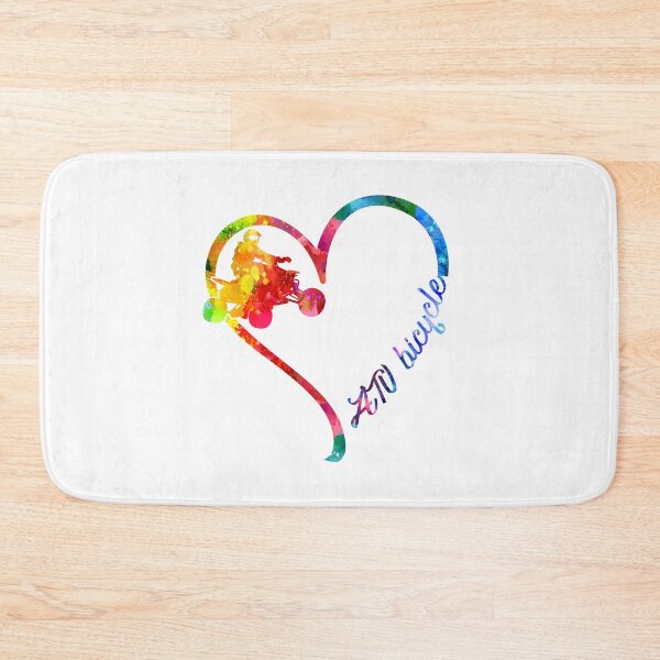 Item preview, ATV bicycle heart designed and sold by CactusDesigns68.
