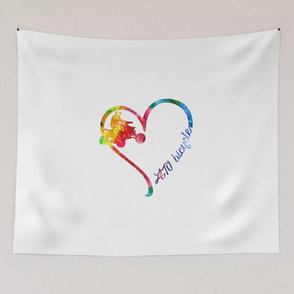 Item preview, ATV bicycle heart designed and sold by CactusDesigns68.