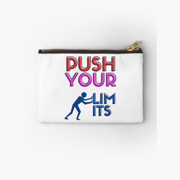 Item preview, Push Your Limits Motivational Typography Design, Inspirational Design  designed and sold by SuperCutsTshirt.