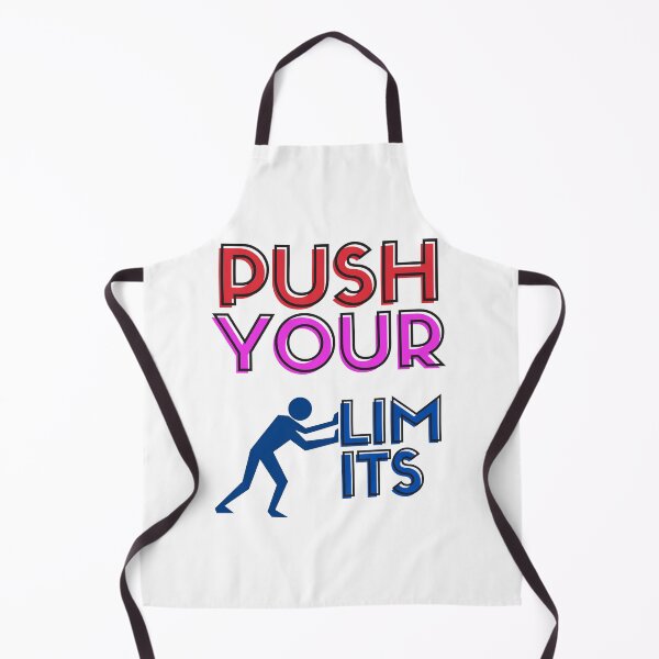 Item preview, Push Your Limits Motivational Typography Design, Inspirational Design  designed and sold by SuperCutsTshirt.