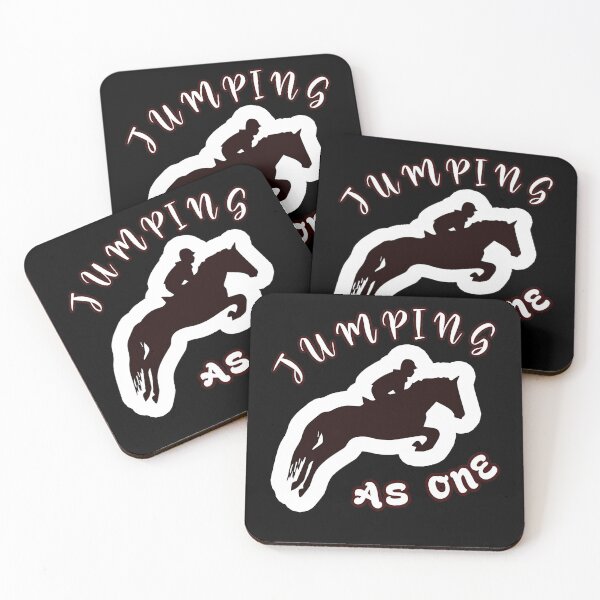 Item preview, Jumping As One Horse Lovers Gift designed and sold by Inspirationarea.