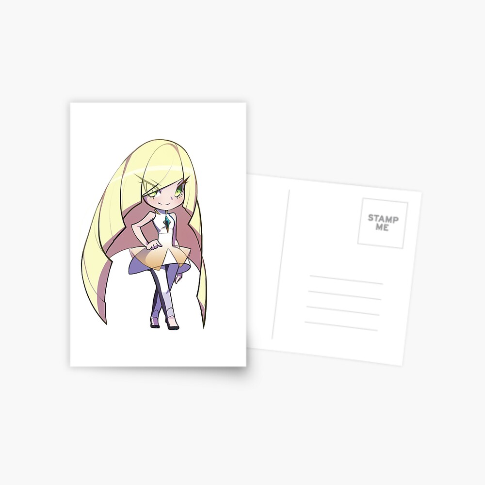 Lusamine Pokemon Sun And Moon Postcard By Level2select Redbubble