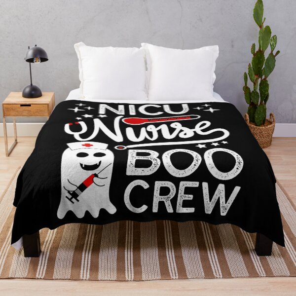 Item preview, Halloween NICU Nurse Boo Crew Ghost Nurse designed and sold by akshatabu.