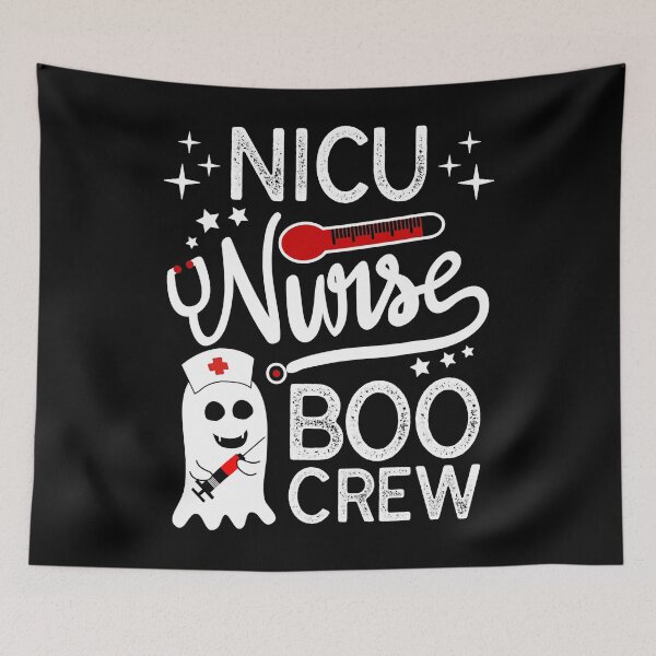 Item preview, Halloween NICU Nurse Boo Crew Ghost Nurse  designed and sold by akshatabu.