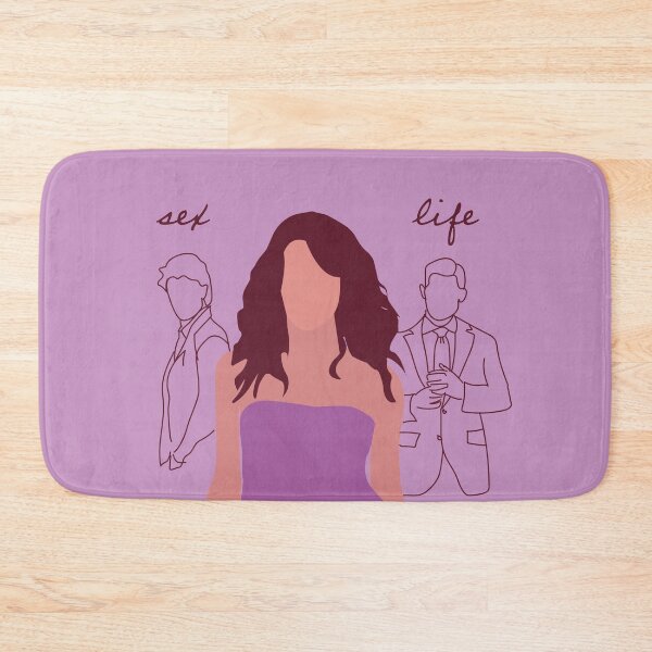 Item preview, Sex / Life Netflix Illustration designed and sold by Itsjayrose.