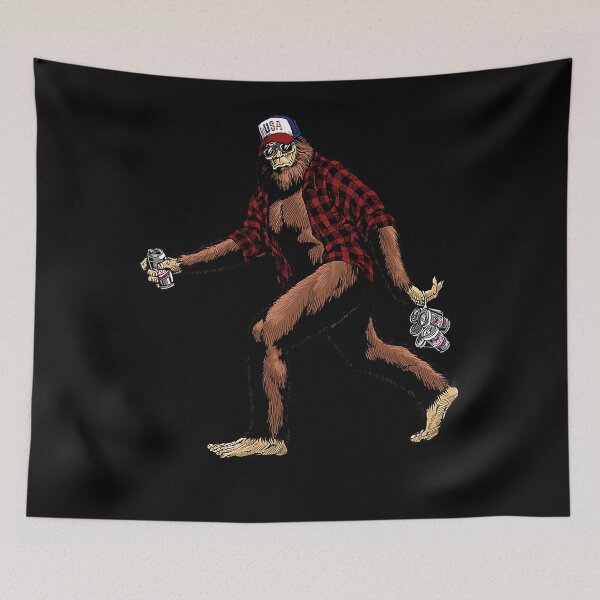 Item preview, Funny Big Foot Big Foot and beer Big Foot lover  designed and sold by akshatabu.
