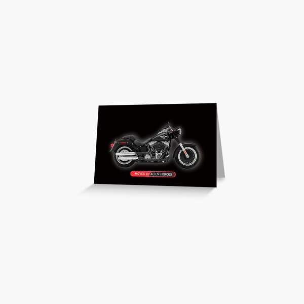 Cartes De Vœux Sur Le Theme Harley Davidson Redbubble