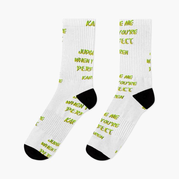 Item preview, Judge me when you’re perfect Karen- funny designed and sold by Designs Of all kinds.