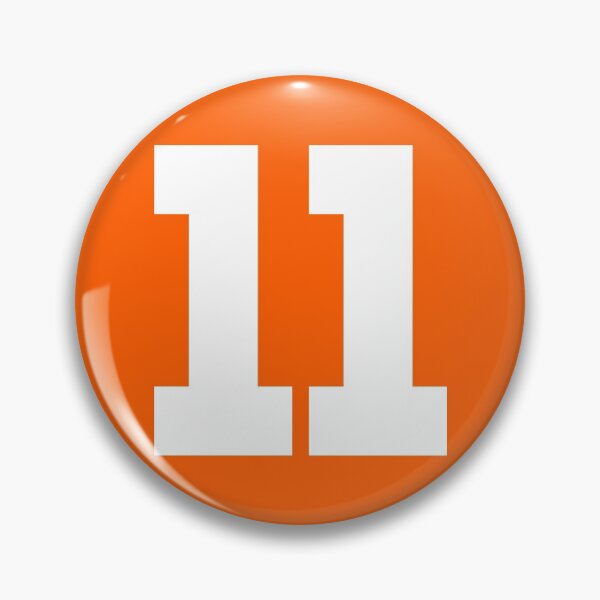 Item preview, Number 11 Sports Orange designed and sold by Shariss.