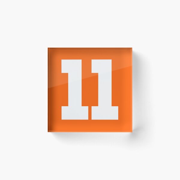 Item preview, Number 11 Sports Orange designed and sold by Shariss.
