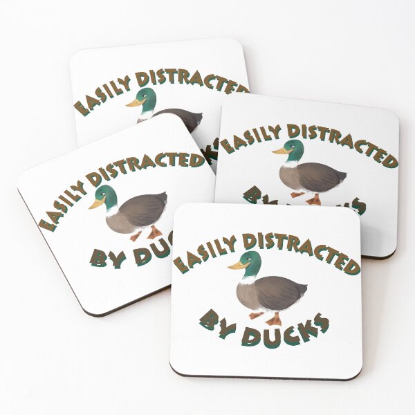 Item preview, Easily Distracted By Ducks designed and sold by bahicharafe.