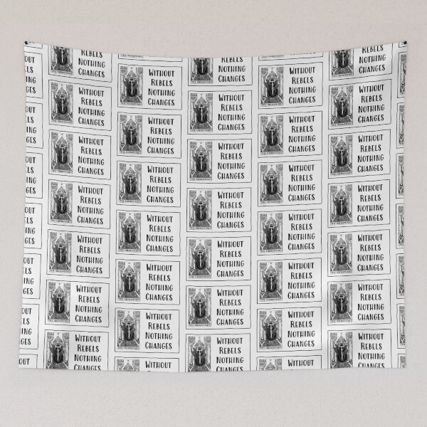 Item preview, The Hierophant - Without Rebels Nothing Changes designed and sold by Prints4Pagans.
