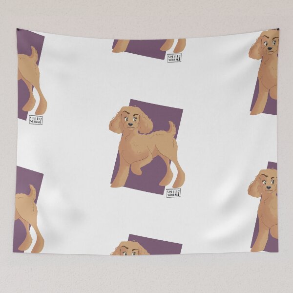 Item preview, Toy Poodle, Poodle, Toy, Fluffy Dog Art designed and sold by Shelleywebb.