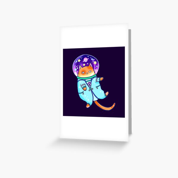 Cosmocat Greeting Card