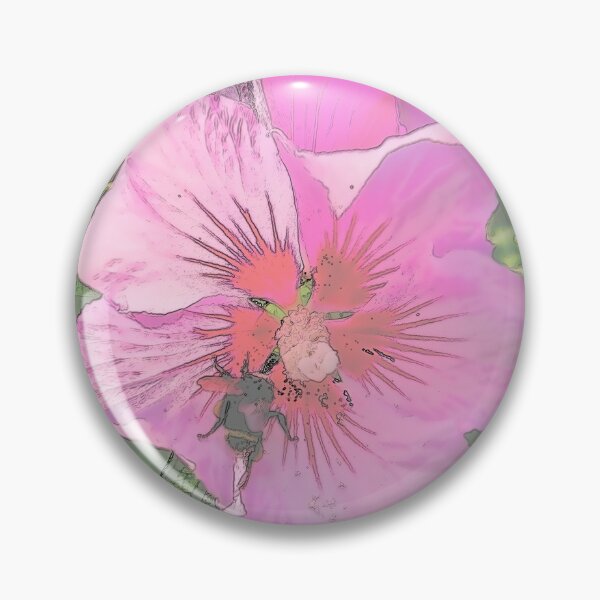 Item preview, Rose of Sharon with a visitor designed and sold by KateMcCSeattle.