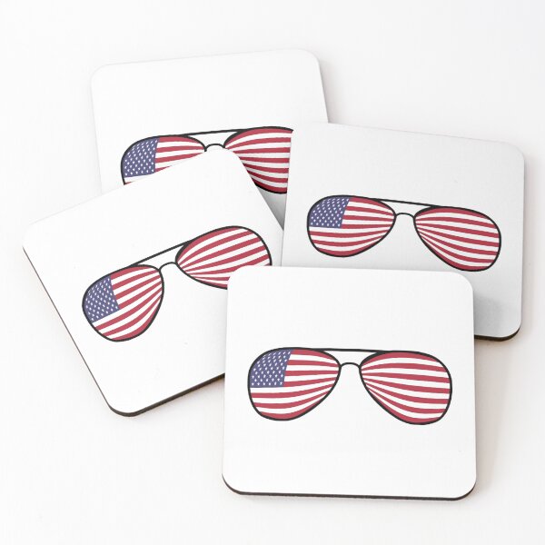 Item preview, American Flag Design Sunglasses designed and sold by mewsis.
