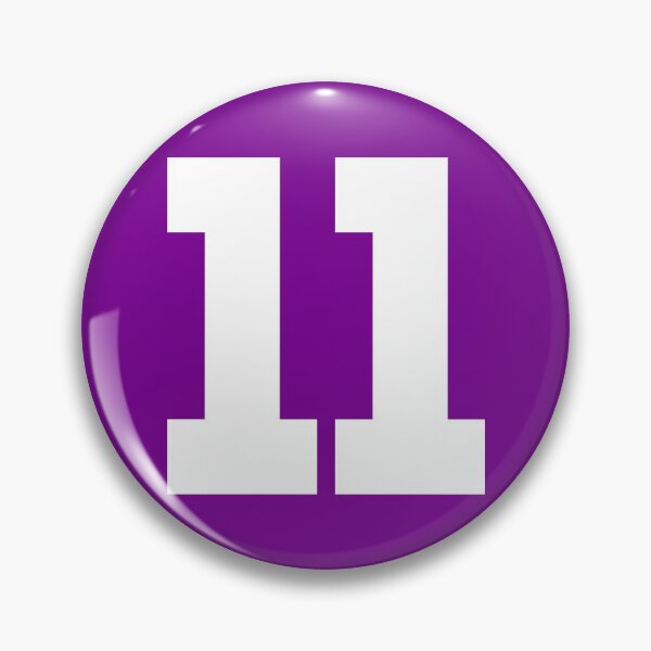 Item preview, Number 11 Sports Purple designed and sold by Shariss.