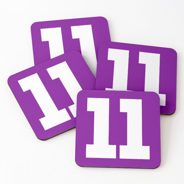 Item preview, Number 11 Sports Purple designed and sold by Shariss.