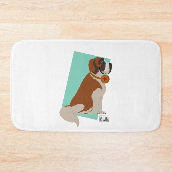 Item preview, Loyal Saint Bernard Dog Art designed and sold by Shelleywebb.