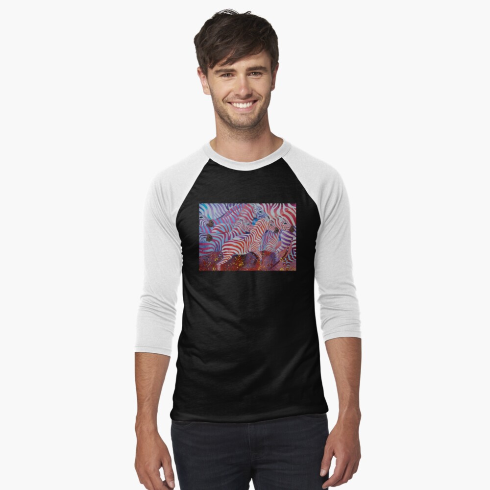 Item preview, Baseball ¾ Sleeve T-Shirt designed and sold by Binovska.
