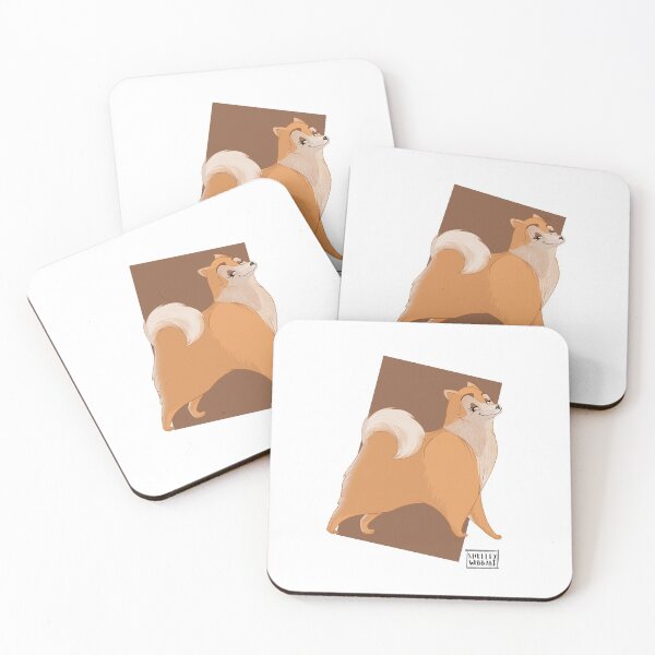 Item preview, Pomeranian, Pom, Small Fluffy Dog Art designed and sold by Shelleywebb.