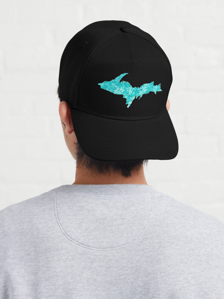 Upper Peninsula of Michigan Water Logo | Cap