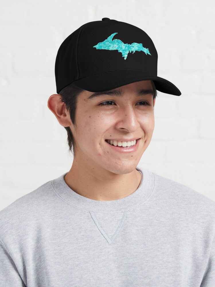 Upper Peninsula of Michigan Water Logo | Cap