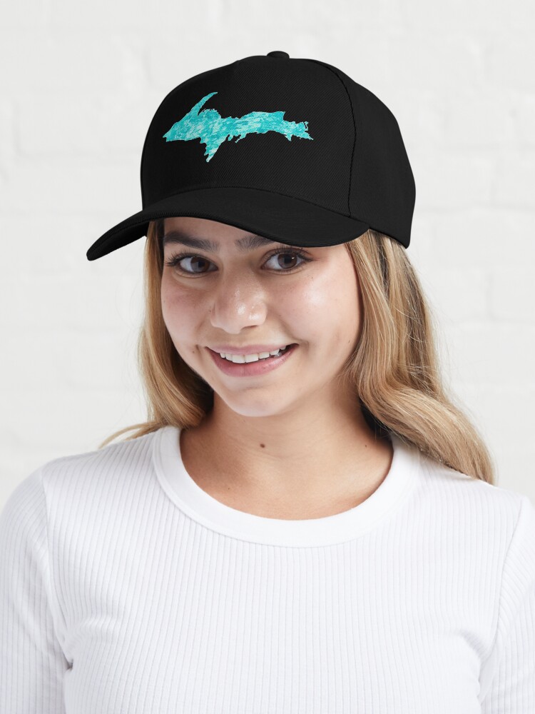 Upper Peninsula of Michigan Water Logo | Cap