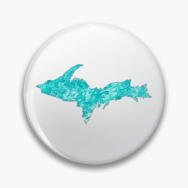 Item preview, Upper Peninsula of Michigan Water Logo designed and sold by USAMeetsItaly.
