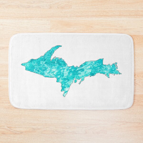 Item preview, Upper Peninsula of Michigan Water Logo designed and sold by USAMeetsItaly.