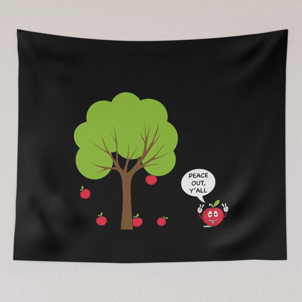 Item preview, The Apple That Fell Far From The Tree designed and sold by NadyaCC.