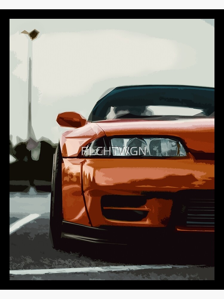 "Japanese Car Enthusiast Car Guy JDM Widebody Auto Tuning" Poster by