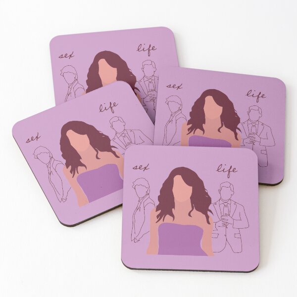 Item preview, Sex / Life Netflix Illustration designed and sold by Itsjayrose.