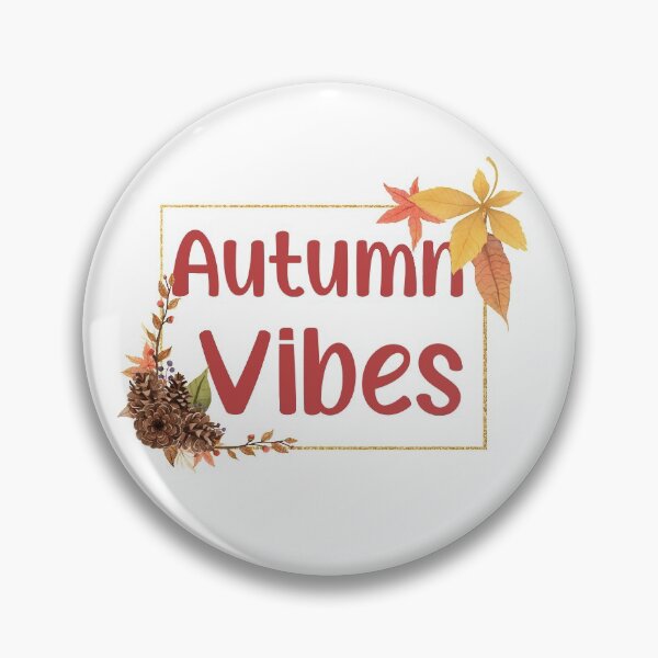 Item preview, Autumn Vibes with Fall Leaves and Pinecones designed and sold by LovenLaughter.