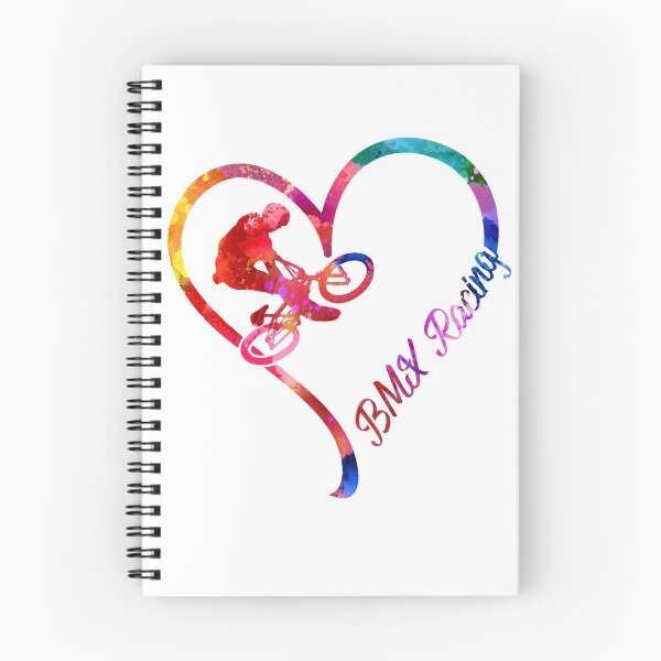 Item preview, BMX Racing Heart designed and sold by CactusDesigns68.